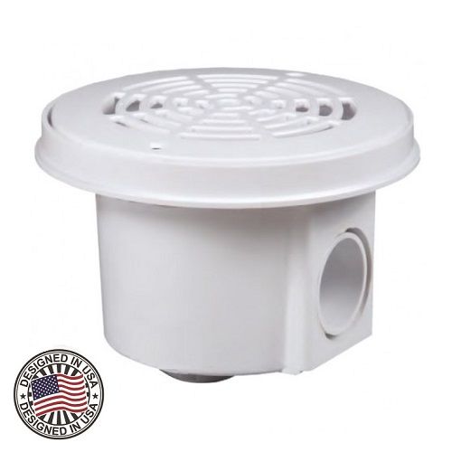 Слив донный Hayward 3252PAK2 2quot; под бетон (компл. 2 шт)