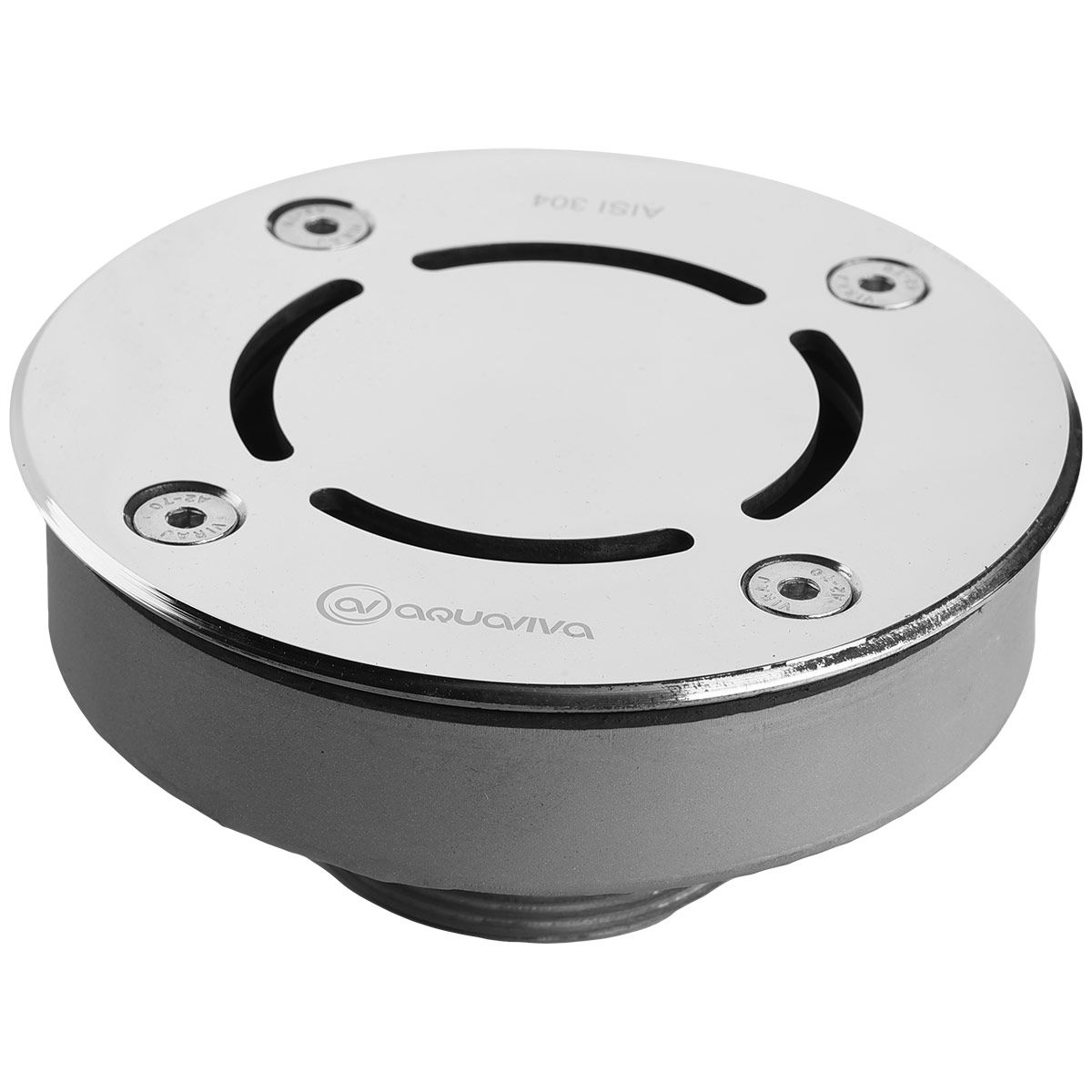 Форсунка донная Aquaviva 2quot;, AISI 304 (D120 мм), под бетон