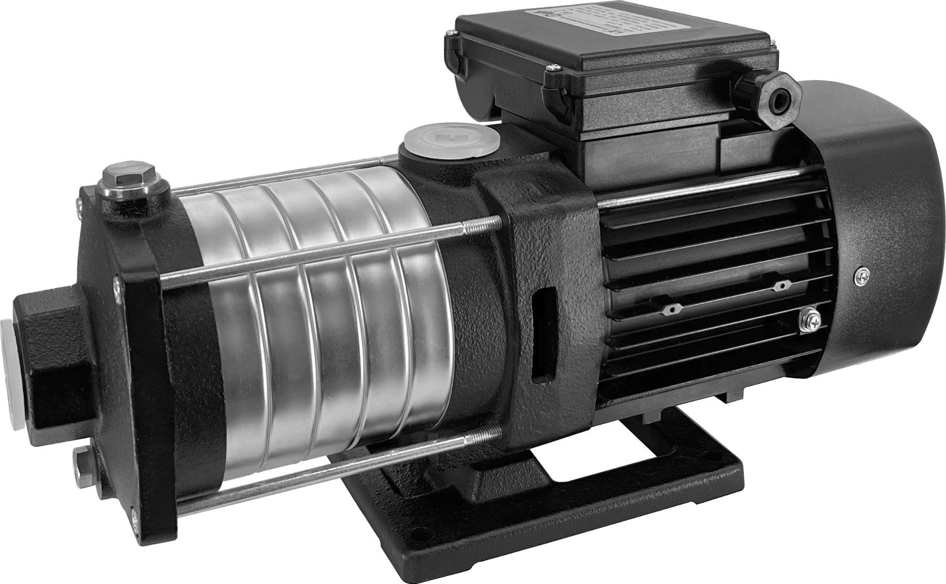 Многоступенчатый горизонтальный насос AquaViva LX CMH4-50T(380V, 4m3/h38m, 1kW)