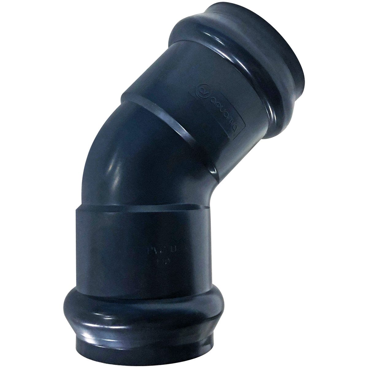 Отвод 45 двухраструбный d160 мм