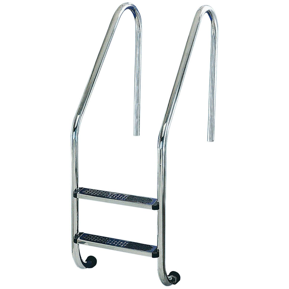 Лестница Flexinox STANDARD 2 ст AISI-316, для широкого борта