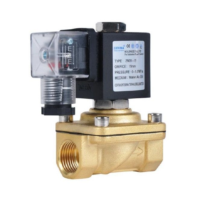 Клапан соленоидный Aquaviva 2W31 Латунь, DN50-G2 120 d50 AC220V