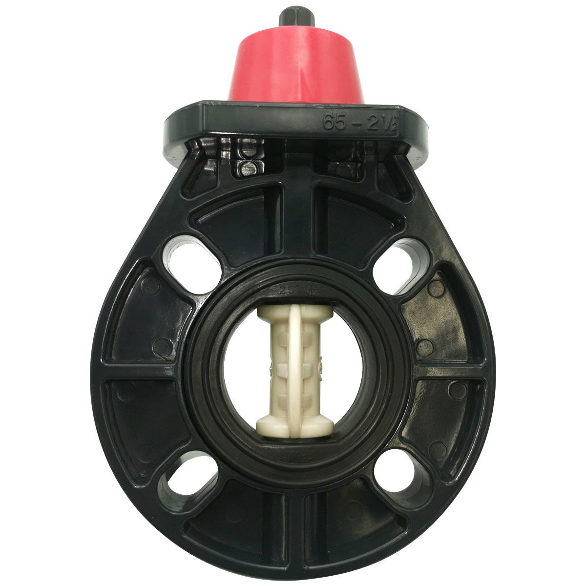 Дисковый поворотный затвор d225 (PN6) с ручкой, уплотнение EPDM AQUAVIVA, Россия